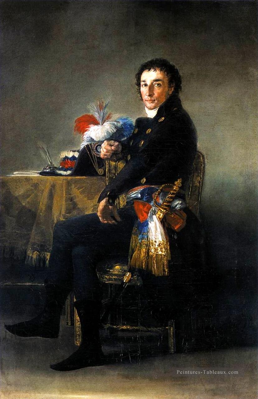 Portrait de Ferdinand Guillemardet Francisco de Goya Peintures à l'huile